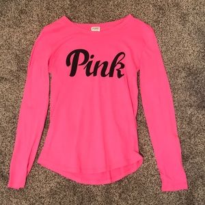 This cute PINK pink shirt:)